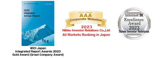 2nd Nikkei Integrated Report Award 2022 Semi-Grand Prix 2022 Award for Excellence in Corporate Disclosure Industries SAAJ The Securities Analysts Association of Japan 2022 Nikko Investor Relations Co.,Ltd All Markets Ranking in Japan WITH GRADE AAA Corporate Websites Internet IR Grand Prize 2022 Daiwa Investor Relations